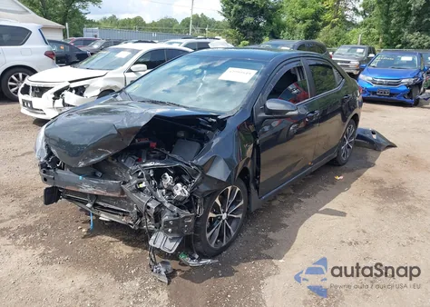 2017 Toyota Corolla Xse from USA, damaged, VIN 2T1BURHEXHC872284